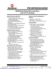 PIC18F43K20T-I/MV datasheet pdf Microchip