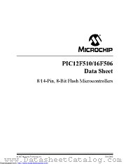 PIC12F510-I/MS datasheet pdf Microchip