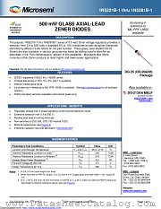 1N5249A-1 datasheet pdf Microsemi