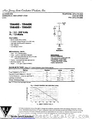 1N4466 datasheet pdf New Jersey Semiconductor