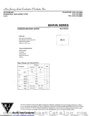 85HFL60S05 datasheet pdf New Jersey Semiconductor