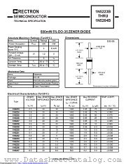 1N5237B-T datasheet pdf Rectron Semiconductor