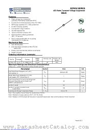 BZW04-28B datasheet pdf Taiwan Semiconductor