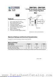 ZM4744A datasheet pdf Taiwan Semiconductor
