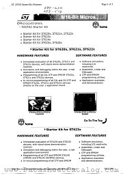 ST62T6X datasheet pdf ST Microelectronics