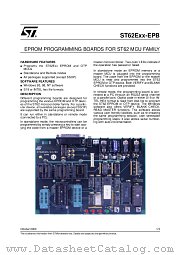 ST62T28 datasheet pdf ST Microelectronics