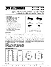M74HC564C1R datasheet pdf ST Microelectronics