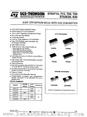 ST6210BB1/HWD datasheet pdf ST Microelectronics