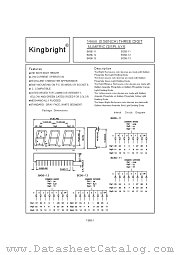 BC56-13HWA datasheet pdf Kingbright Electronic