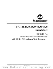 PIC18F2420TI/PSTQP datasheet pdf Microchip