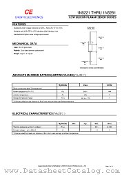 1N5246 datasheet pdf Chenyi Electronics