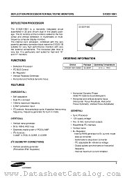 S1D2511B01 datasheet pdf Samsung Electronic