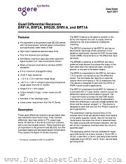 BRF2A16NB-TR datasheet pdf Agere Systems