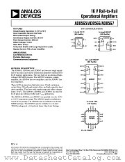 AD8567ACP datasheet pdf Analog Devices