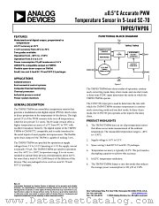 TMP06AKS-REEL datasheet pdf Analog Devices