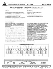 PACS1284-06QT datasheet pdf California Micro Devices Corp