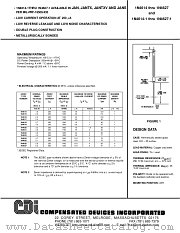 1N4620-1 datasheet pdf Compensated Devices Incorporated