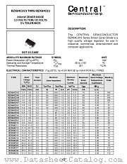 BZX84C27 datasheet pdf Central Semiconductor