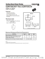 CZRT55C22 datasheet pdf Comchip Technology