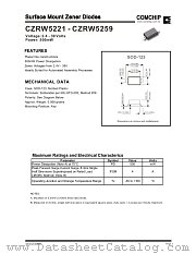 CZRW5255 datasheet pdf Comchip Technology