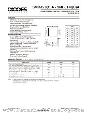 SMBJ10CA datasheet pdf Diodes