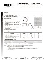 BZX84C8V2TS datasheet pdf Diodes