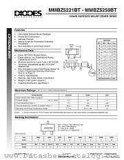 MMBZ5228BT datasheet pdf Diodes