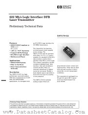 XMT5170-622 datasheet pdf Agilent (Hewlett-Packard)