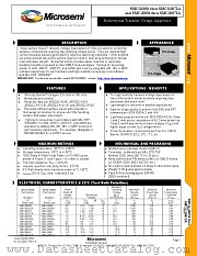 SMCJ6052A datasheet pdf Microsemi