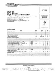 LT1739 datasheet pdf Motorola