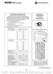 MCR380-110 datasheet pdf Motorola