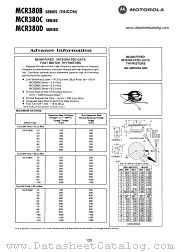 MCR380D-50 datasheet pdf Motorola