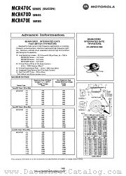 MCR470D-40 datasheet pdf Motorola
