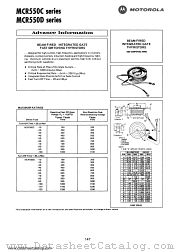 MCR550C-40 datasheet pdf Motorola