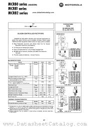 MCR80-40 datasheet pdf Motorola