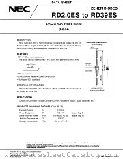 RD13ES datasheet pdf NEC