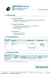 BZX84W-C8V2 datasheet pdf Nexperia