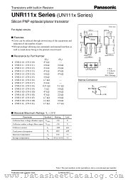 UN1118 datasheet pdf Panasonic