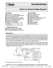 SPX2950CN-5.0 datasheet pdf Sipex Corporation