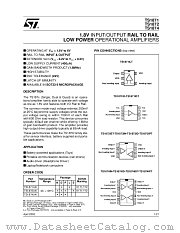 TS1871ILT datasheet pdf ST Microelectronics
