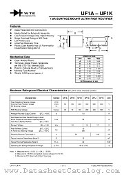 UF1T-T3 datasheet pdf Won-Top Electronics