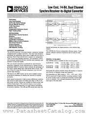 AD2S44TM12 datasheet pdf Analog Devices