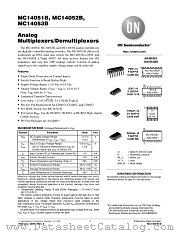 MC14053BDTR2 datasheet pdf ON Semiconductor