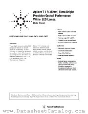 HLMP-CW77-NR0DD datasheet pdf Agilent (Hewlett-Packard)