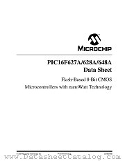 PIC16F628A-I/SSG datasheet pdf Microchip