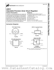 LM431AC MDC datasheet pdf National Semiconductor