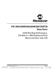 PIC18LF8620T-I/PT datasheet pdf Microchip
