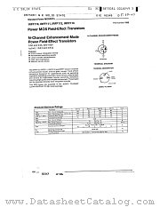 IRFF111 datasheet pdf General Electric Solid State