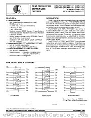 74FCT244 datasheet pdf IDT