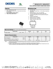 BZX84C6V8TS-7-F datasheet pdf Diodes